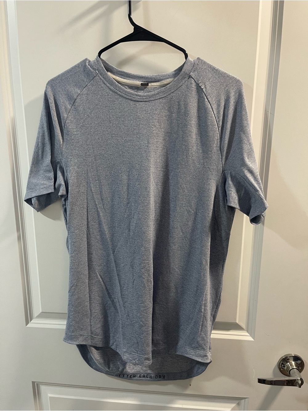 lululemon athletica Men's Short Sleeve Crew Tee in Heather Gray No Size